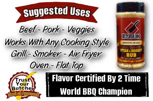 Twisted Brisket BBQ Rub 12 oz