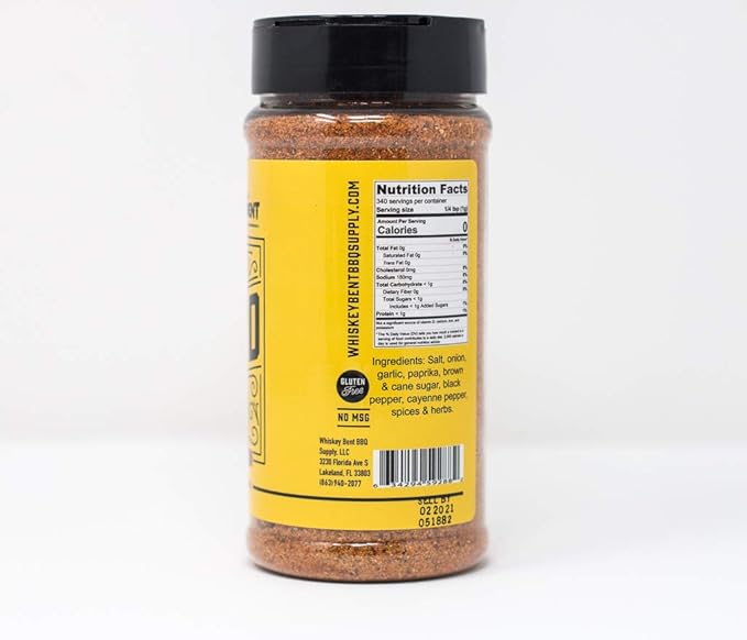 Whiskey Bent BBQ The Bird Poultry Rub Seasonings