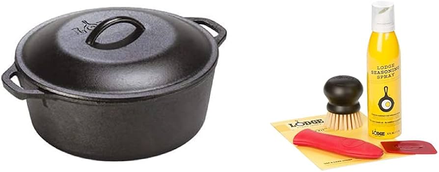 Lodge Cast Iron Care Kit, Seasoned, One Size