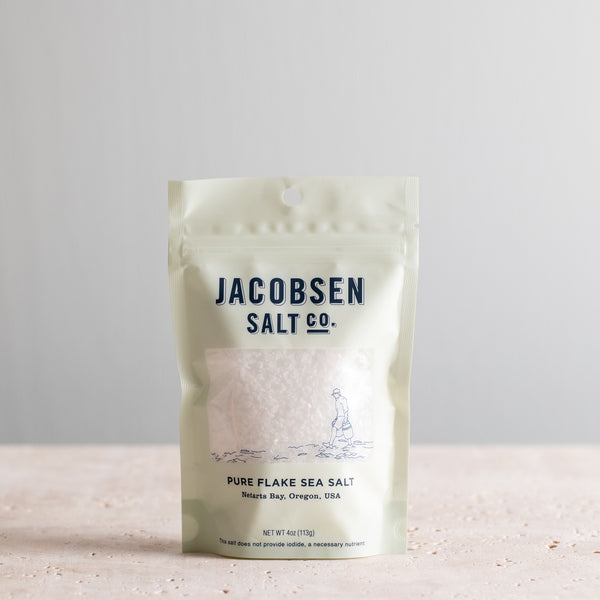Jacobsen Salt Co. Pure Flake Sea Salt, 4 oz