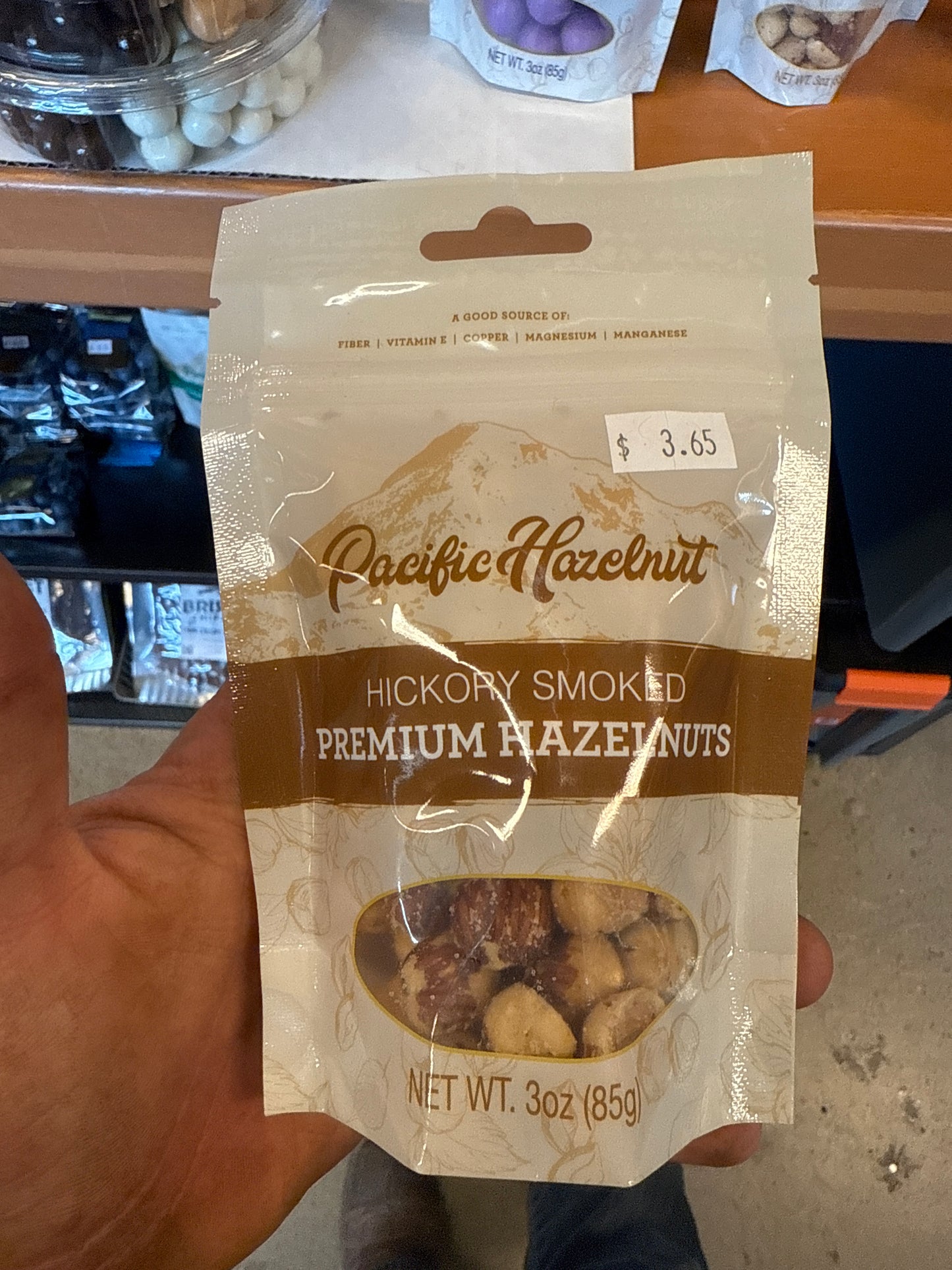 Pacific Hazelnut Hickory Smoked Hazelnuts