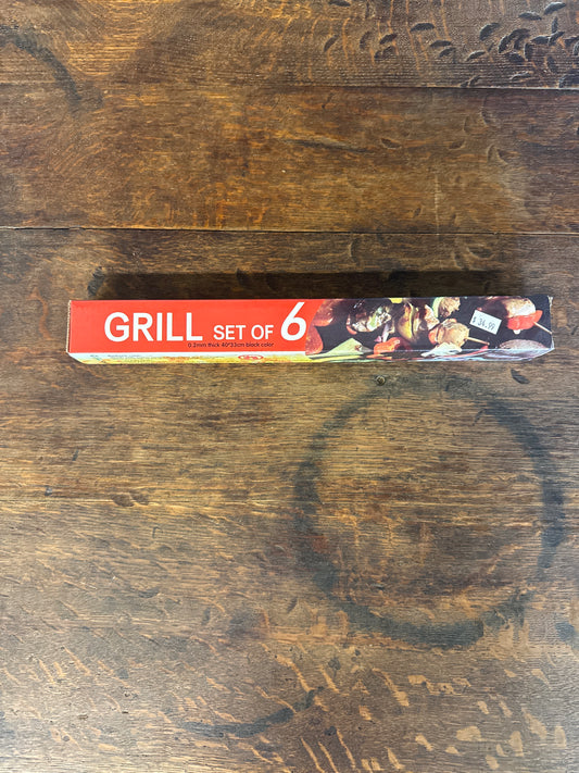 Grill Sheets Set of 6