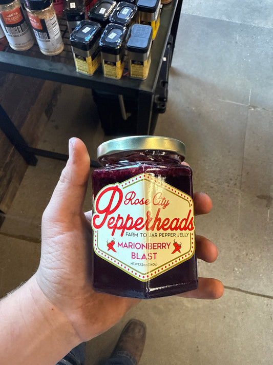 Rose City Marionberry Pepper Jelly