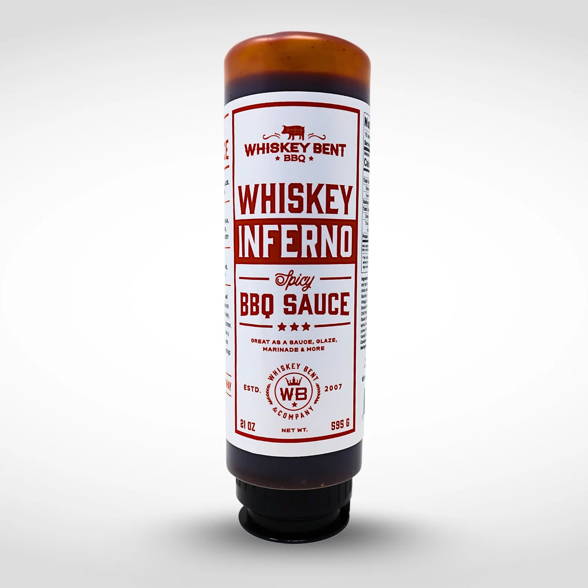 Whiskey Bent Inferno Sauce