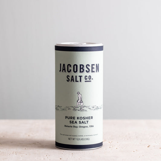 Jacobsen Salt Co. Pure Kosher Sea Salt -1lb