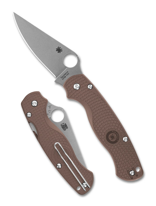 Spyderco Para Military® 2 Lightweight Brown CPM 15V® Sprint Run®