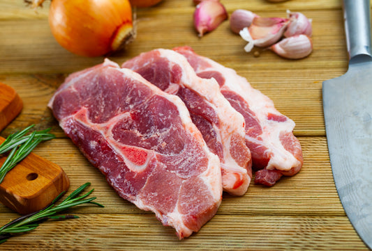Frozen Iberico Pork Shoulder Steak