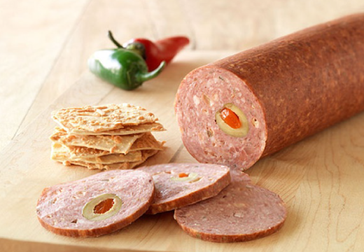 Frozen Jalapeño Cheddar Cheese Summer Sausage