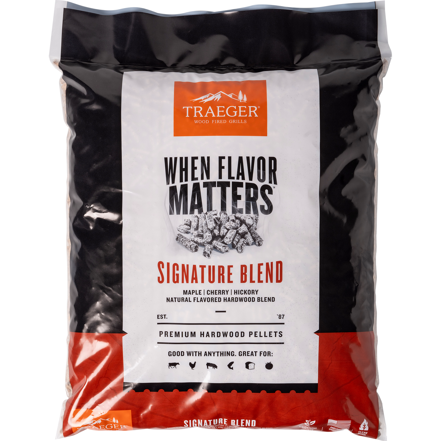 Traeger Grills - Premium Hardwood Pellets - Signature