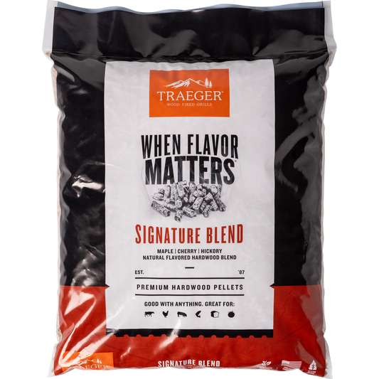 Traeger Grills - Premium Hardwood Pellets - Signature