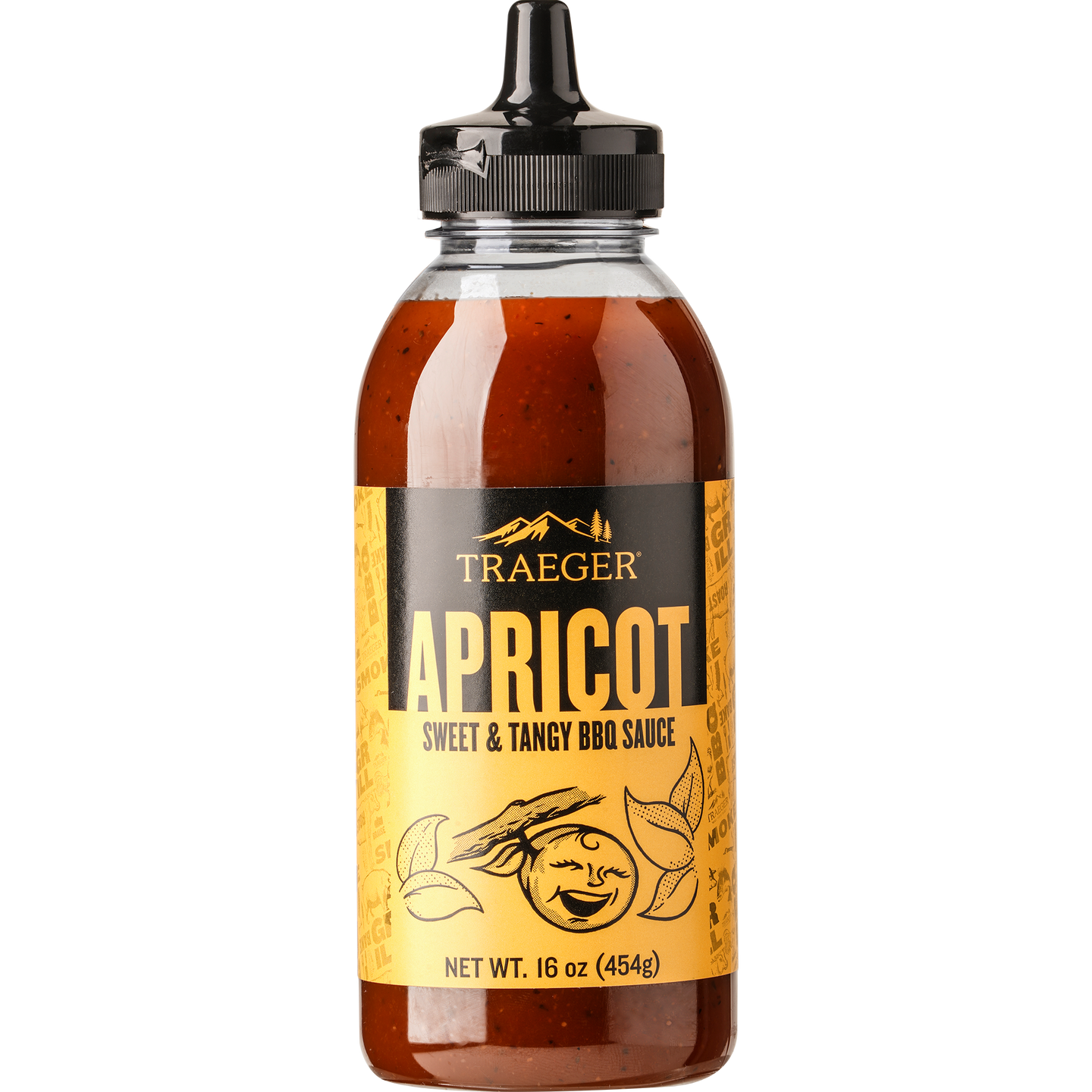 Traeger Apricot Sweet BBQ Marinade 16 oz. Squeeze Bottle