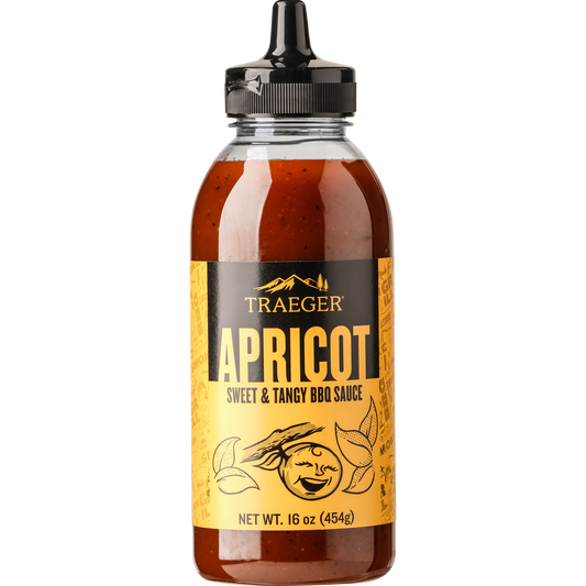 Traeger Apricot Sweet BBQ Marinade 16 oz. Squeeze Bottle