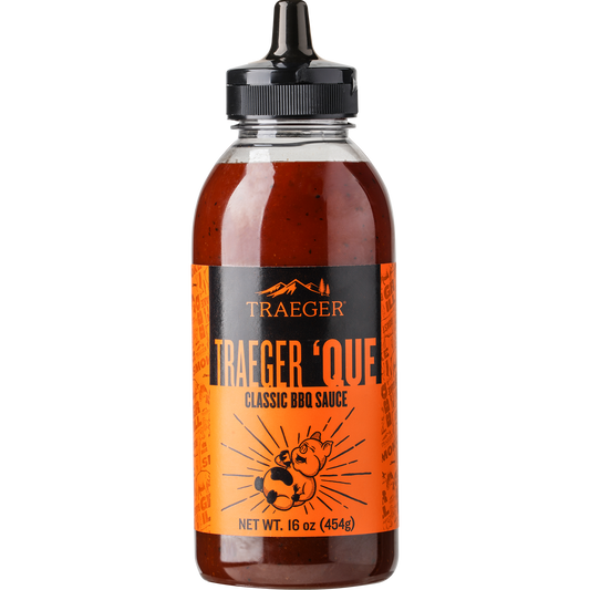 Traeger Que Savory BBQ Marinade 16 oz. Squeeze Bottle